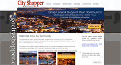 Desktop Screenshot of gocityshopper.com